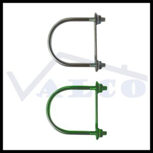 BRIDE PENTRU FIXAT PANOURILE DE GARD BORDURAT PE STALPI CILINDRICI